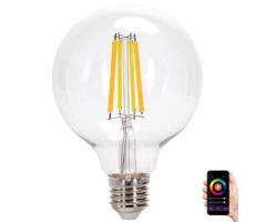 B.V. LED RGBW Žárovka FILAMENT G95 E27/4,9W/230V 2700K -