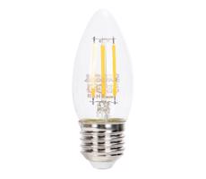 B.V. LED Stmívatelná žárovka FILAMENT C35 E27/4W/230V 2700K -