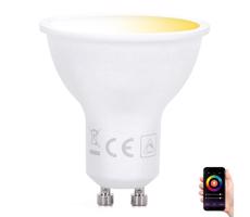 B.V. LED Stmívatelná žárovka GU10/5W/230V 3000-6500K Wi-Fi -