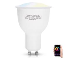 B.V. LED Stmívatelná žárovka GU10/7W/230V 3000-6500K Wi-Fi -