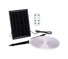 B.V. - LED Stmívatelný solární pásek LED/10W/3,2V 10 m 2700K IP65 + DO