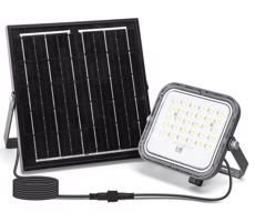 B.V.  - LED Stmívatelný solární reflektor LED/5W/3,4V IP66 + DO