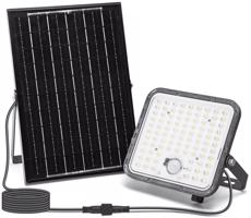 B.V.  - LED Stmívatelný solární reflektor se senzorem LED/10W/3,4V IP66 + DO