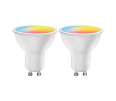 B.V. SADA 2x LED RGBW Stmív. žárovka MESH Smart GU10/6,5W/230V 2700-6500K -