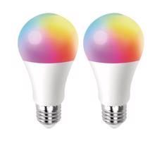 B.V. SADA 2x LED Stmívat. žárovka MESH Smart G45 E14/4,5W/230V 2700-6500K -
