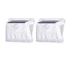 B.V.  - SADA 2x LED Venkovní solární svítidlo se senzorem LED/1,48W/3,7V IP65