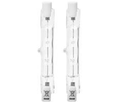 B.V. SADA 2x Průmyslová žárovka J78 R7s/80W/230V 2900K -