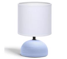 B.V.  - Stolní lampa 1xE14/40W/230V modrá/bílá