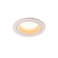 BIG WHITE NUMINOS DL M vnitřní LED zápustné stropní svítidlo bílá/bílá 3000 K 55° včetně listových pružin 1003884