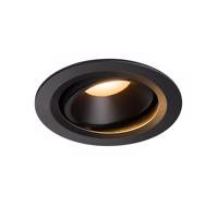 BIG WHITE NUMINOS MOVE DL L vnitřní LED zápustné stropní svítidlo černá/černá 2700 K 20° otočné a výkyvné 1003625