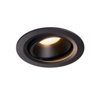 BIG WHITE NUMINOS MOVE DL L vnitřní LED zápustné stropní svítidlo černá/černá 3000 K 40° otočné a výkyvné 1003652