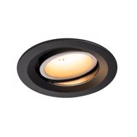 BIG WHITE NUMINOS MOVE DL M vnitřní LED zápustné stropní svítidlo černá/bílá 2700 K 40° otočné a výkyvné 1003557