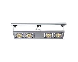BIG WHITE Systémové svítidlo Aixlight kardatrack QRB111 pro tříokr. lištu 154512