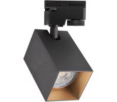 Bodové svítidlo do lištového systému SQUARE 1xGU10/10W/230V černá