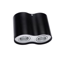 Bodové svítidlo TUBA 2xGU10/50W/230V černá