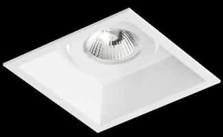 BPM Vestavné svítidlo Aluminio Blanco, bílá, 1x50W, 230V 7476 8010GU