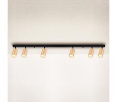 Brilagi Brilagi - Bodové svítidlo SELE 6xGU10/30W/230V černá/dub