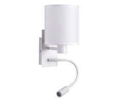 Brilagi Brilagi - LED Flexibilní nástěnná lampa 1xE27/25W/230V + LED/3W bílá