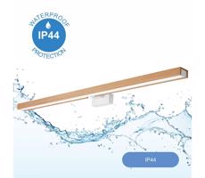 Brilagi Brilagi-LED Koupelnové osvětlení zrcadla WOODY MIRROR LED/15W/230V IP44 dub/bílá