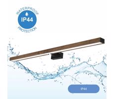 Brilagi Brilagi-LED Koupelnové osvětlení zrcadla WOODY MIRROR LED/15W/230V IP44 dub/čern