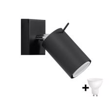Brilagi Brilagi - LED Nástěnné bodové svítidlo ASMUS 1xGU10/7W/230V černá
