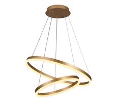 Brilagi Brilagi - LED Stmívatelný lustr na lanku CIRCLE LED/70W/230V 3000-6500K zlatá+DO
