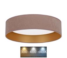 BRILAGI Brilagi - LED Stropní svítidlo VELVET LED/24W/230V 3000/4000/6400K béžová/zlatá