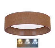 BRILAGI Brilagi - LED Stropní svítidlo VELVET LED/24W/230V 3000/4000/6400K hnědá