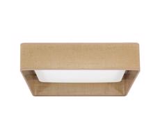 Brilagi Brilagi - LED Stropní svítidlo VELVET SQUARE LED/24W/230V hnědá