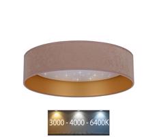 Brilagi Brilagi - LED Stropní svítidlo VELVET STAR LED/24W/230V pr. 40 cm béžová/zlatá