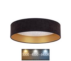 Brilagi Brilagi - LED Stropní svítidlo VELVET STAR LED/24W/230V pr. 40 cm černá/zlatá