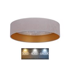 Brilagi Brilagi - LED Stropní svítidlo VELVET STAR LED/24W/230V pr. 40 cm krémová/zlatá