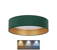 Brilagi Brilagi - LED Stropní svítidlo VELVET STAR LED/24W/230V pr. 40 cm zelená/zlatá