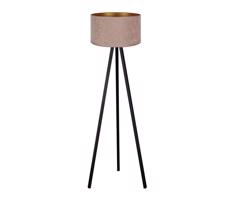 Brilagi Brilagi - Stojací lampa VELVET 1xE27/60W/230V wenge/béžová