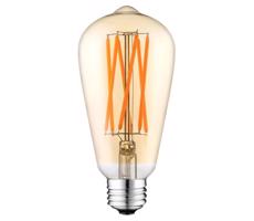 BRILAGI LED Žárovka CLASIC AMBER ST64 E27/10W/230V 2200K - Brilagi