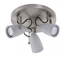 Briloner Briloner 2529-032 - LED Bodové svítidlo THIMBLE 3xGU10/5W/230V beton