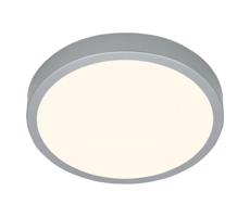 Briloner Briloner 3703-014-LED Stropní svítidlo RUNA LED/24W/230V 3000K pr.38 cm stříbrná