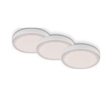 Briloner Briloner 7061-436 - SADA 3x LED Koupelnové podhledové svítidlo LED/3W/230V IP44