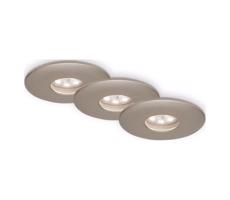 Briloner Briloner 7240-032 -SADA 3xLED Koup. pod. svít. ATTACH LED/1,8W/230V IP44 mat chr