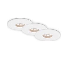 Briloner Briloner 7240-036 -SADA 3xLED Koup. pod. svít. ATTACH LED/1,8W/230V IP44 bílá