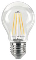 CENTURY LED FILAMENT HRUŠKA ČIRÁ 4W E27 4000K 470Lm 360d 60x105mm IP20 CEN ING3-042740 Teplá bílá Čirá