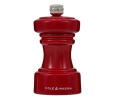 Cole&Mason Cole&Mason - Mlýnek na pepř HOXTON 10,4 cm buk/červená