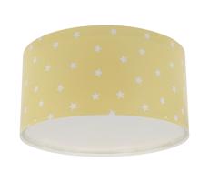 Dalber Dalber 82216A - Dětské stropní svítidlo STAR LIGHT 2xE27/60W/230V žlutá