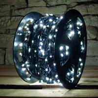 DecoLED DecoLED LED světelný řetěz - 100m, ledově bílá, 600 diod