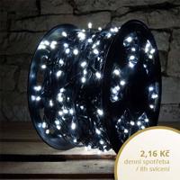 DecoLED DecoLED LED světelný řetěz - 100m, ledově bílá, 600 diod