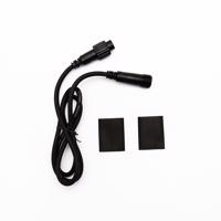 decoLED Prodlužovací kabel, černý, 1 m, IP67