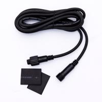 decoLED Prodlužovací kabel, černý, 3 m, IP67