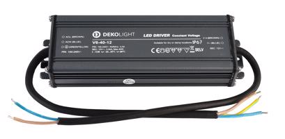 Deko-Light napájení IP, CV, V6-40-12 konstantní napětí 0-3340 mA IP67 12V DC 40,00 W 872082