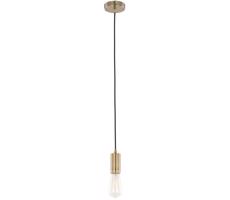 DS-M-038 ANTIQUE BRASS - Lustr na lanku MODERNA 1xE27/60W/230V bronz