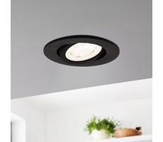 Eglo Eglo 31695-LED RGBW Stmívatelné podhledové svítidlo SALICETO LED/4,7W/230V černá